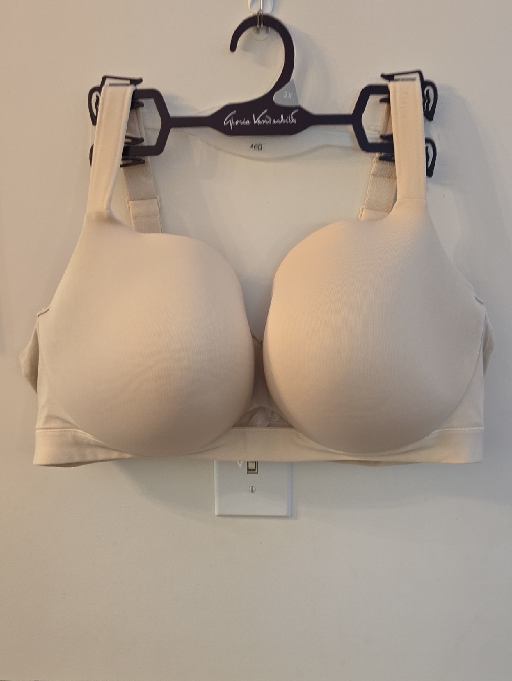Cacique Plush Molded Full-Coverage Bra in Nude